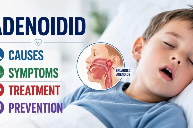 Adenoidid Symptoms, Causes & Treatment Guide (2026)