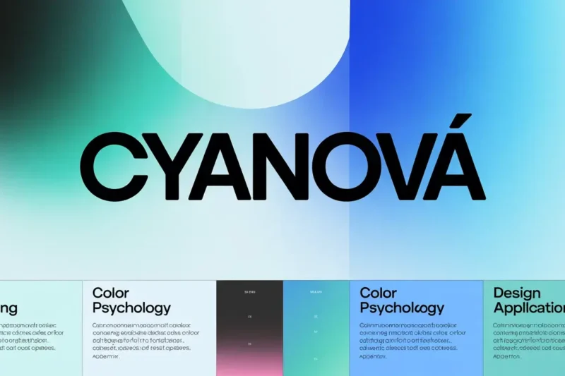 cyanová